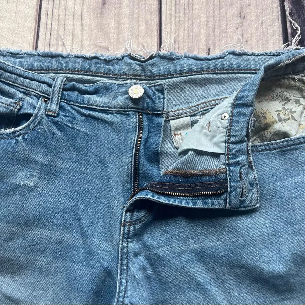 Urban Outfitters BDG Patchwork Distressed Slim Boyfriend Jeans